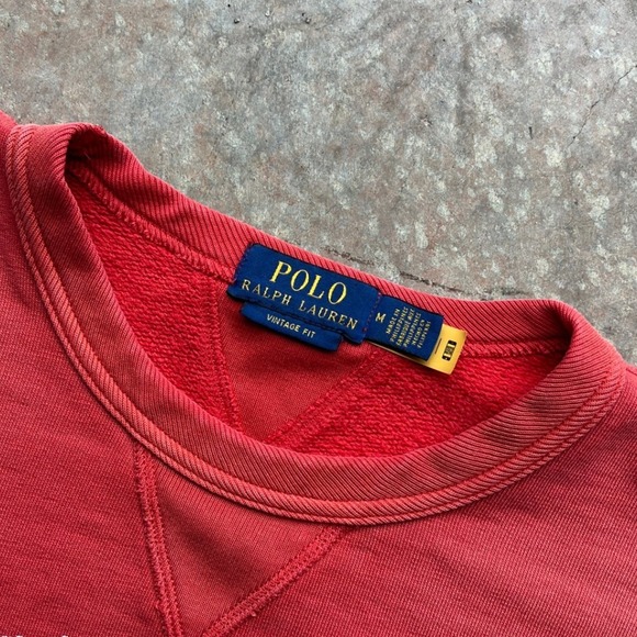 Polo Ralph Lauren Yukon Field US-RL DIV 1967 Red Graphic Sweatshirt Mens Medium - Picture 3 of 9